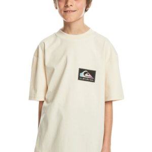 T-shirt quicksilver bambino/ragazzo beige