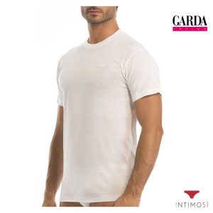 Maglia manica corta girocollo in puro cotone Conf. 3 Pz | Garda 0042