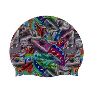 Cuffia nuoto Silicone HD ARENA Iguanas