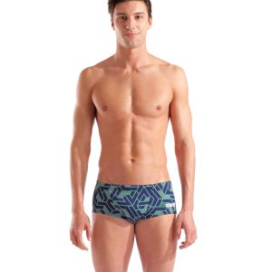 SHORT vita bassa uomo ESCAPE ARENA Team Blue Green