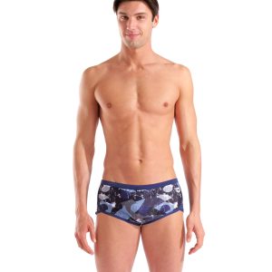 SHORT vita bassa uomo SCRATCHED ARENA Black Navy