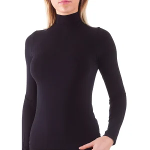 Dolcevita manica lunga in morbida microfibra | Bellissima 077