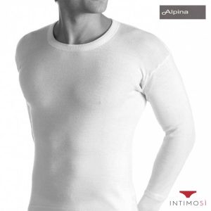 Maglia manica lunga girocollo in misto lana Conf. 3 PZ. | Alpina 1501