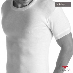 Maglia mezza manica girocollo in misto lana Conf. 3 PZ. | Alpina 1500