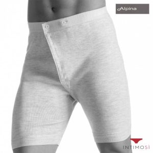 Mutanda a calzoncino con bottoni in misto lana Conf. 3 PZ. | Alpina Apt005