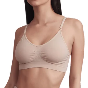 Reggiseno top contenitivo senza ferretto in microfibra liscia | Bellissima 151