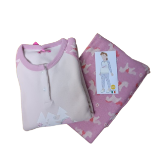 Pigiama bimba serafino bordato BipBip