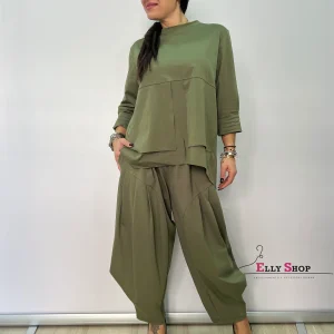 Completo donna oversize due pezzi elegante