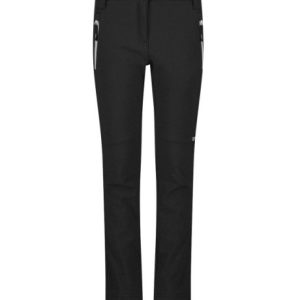 Pantaloni da bambina in softshell slim fit con fondo largo CMP
