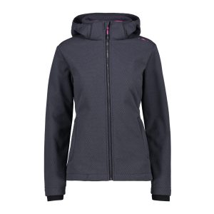 Giacca donna in softshell jacquard CMP