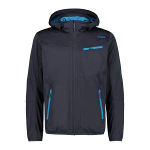 Giacca UOMO Softshell cappuccio staccabile CMP