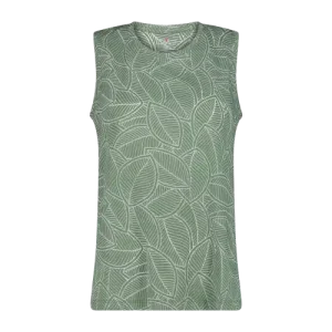 Canottiera da donna disegno Burn Out Salvia CMP