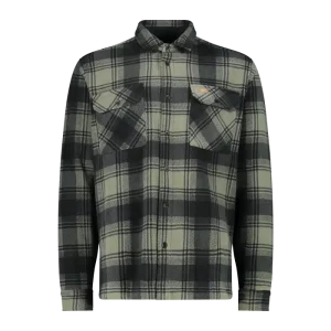 Camicia uomo manica lunga in pile CMP Sage