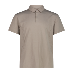 Polo Uomo in compact light poliestere CMP Tortora