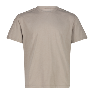 T-shirt uomo in compact light poliestere CMP Tortora