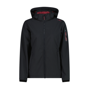Giacca donna Softshell CMP Antracite Peony