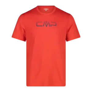 T-Shirt Uomo Logo CMP Fire