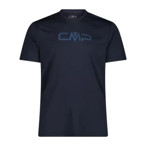 T-Shirt Uomo Logo CMP Blue