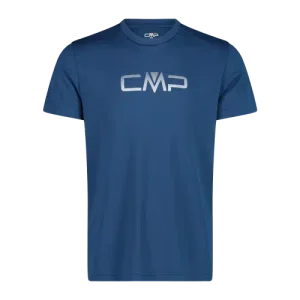 T-Shirt Uomo Logo CMP Blue