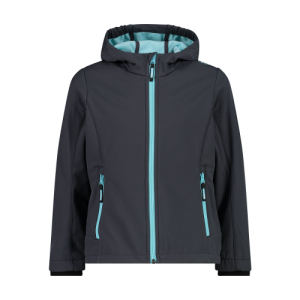 Giacca bambina softshell Titanio CMP