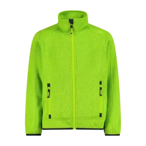 Pile knit-tech bambino mélange fluo CMP