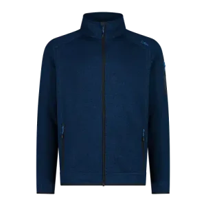 Pile pesante da uomo in knit-tech mélange CMP Petrol