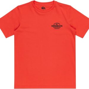 T-shirt quicksilver bambino rossa