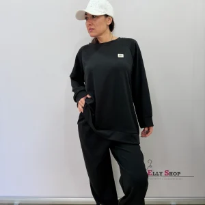 Completo curvy donna due pezzi casual comfort