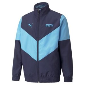 Giacca da calcio PUMA x FIRST MILE MANCHESTER City Prematch JUNIOR