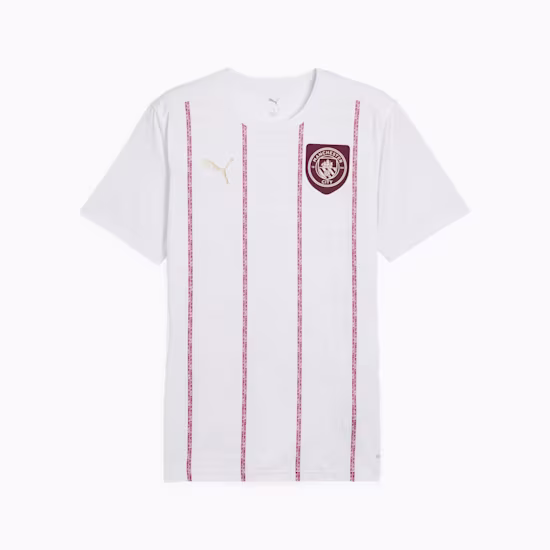 Maglia Pre Match Manchester City FC 24/25 Bianca