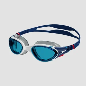 OCCHIALINO nuoto BIOFUSE 2.0 SPEEDO Blu Bianco Rosso