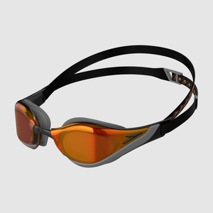 OCCHIALINO nuoto FASTSKIN PURE FOCUS MIRROR SPEEDO Black Gold