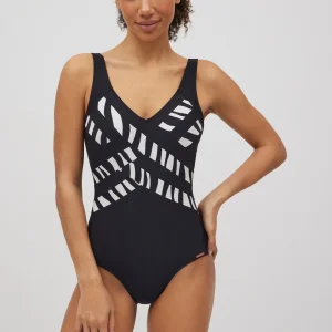 COSTUME DA BAGNO SNELLENTE CON DETTAGLI ANIMALIER YSABEL MORA