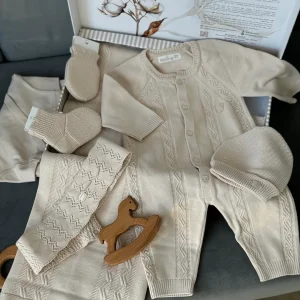 Corredino nascita set da 8 pezzi Unisex 100% cotone