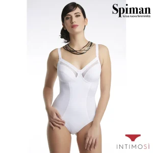 Body in micro senza ferretto con sgambatura doppia | Spiman 356