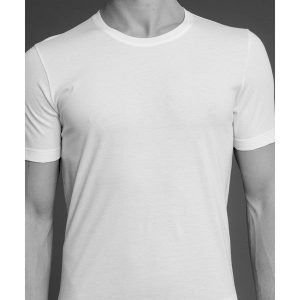 Maglietta mezza manica in puro cotone