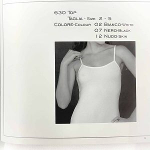 Canotta light top in cotone elasticizzato