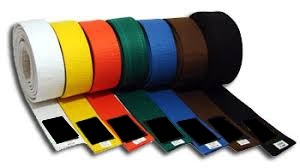 CINTURA MONOCOLORE PER ARTI Marziali – KARATE – JUDO