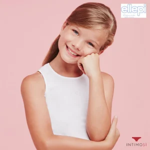 Canotta intima spalla larga 100% cotone Conf. 3 Pz. | Ellepi AL8213