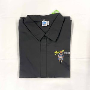 Casacca bambino elementari con moto e scritta Super Race