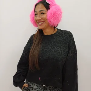 Cuffie para orecchie donna in pelliccia
