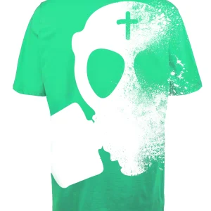 T-SHIRT LOGO FRANTUMATO