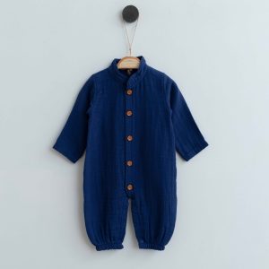 Tutina unisex cotone mussola 100% morbida e traspirante