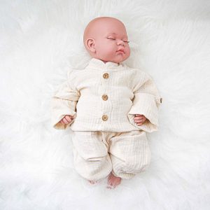 Completo in Mussola di Cotone – 2 Pezzi Unisex