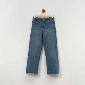 Pantalone in denim bambina
