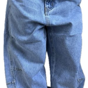 Jeans baggy bambina denim chiaro Balloon art. B5625