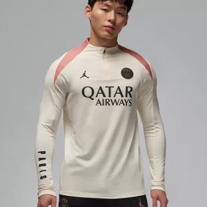 Maglia allenamento uomo Paris Saint-Germain Strike NIKE 24/25 Terza Ivory