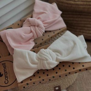 Fascia capelli nodo regolabile 100% cotone