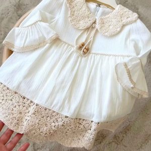 Vestito neonata 100% cotone