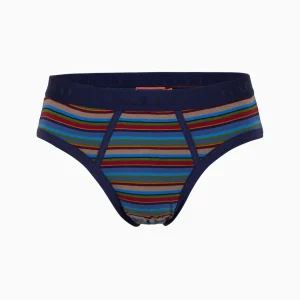 Slip intimo uomo cotone righe multicolor Gallo